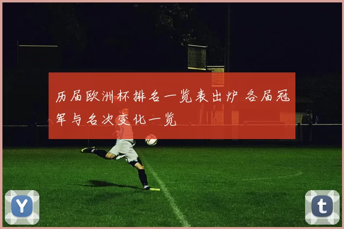 历届欧洲杯排名一览表出炉 各届冠军与名次变化一览