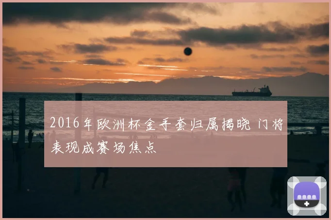 2016年欧洲杯金手套归属揭晓 门将表现成赛场焦点